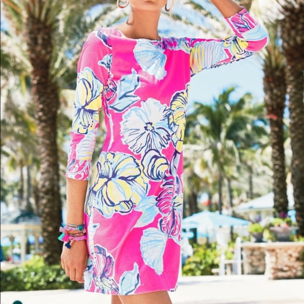 Lilly Pulitzer Marlowe Dress Swept by the Tides